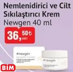 NEWGEN  NEMLENİDİRİCİ VE CİLT SIKILAŞTIRICI KREM